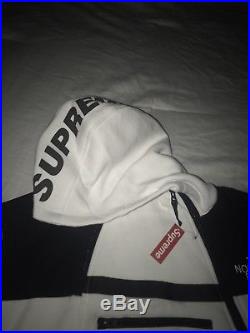 Supreme x North Face Steep Tech White Hoodie XL