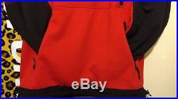 Supreme x North Face hooded sweatshirt FW16 stone STEEPTECH island fleece XL RED