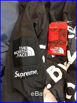 Supreme x Northface By Any Means Necessary Pullover Hoodie Mountain Jacket XL