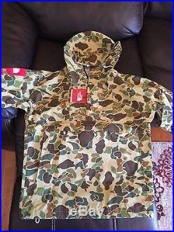Supreme x The North Face Duck Camo Pullover Hoodie Anorak