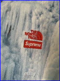 Supreme x The North Face Ice Climb Hoodie Sweatshirt Size Medium- IN HAND