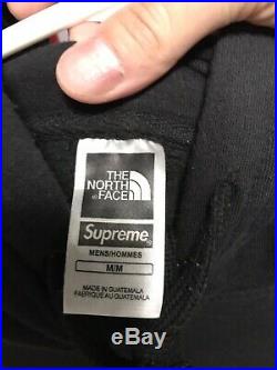 Supreme x The North Face Metallic Box Logo Hoodie Sweatshirt TNF Bag