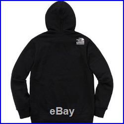 Supreme x The North Face Metallic Logo Hooded Sweatshirt Black Size small hoodie