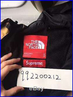 Supreme x The North Face Mountain Light Jacket, Size M, Box Logo Hoodie