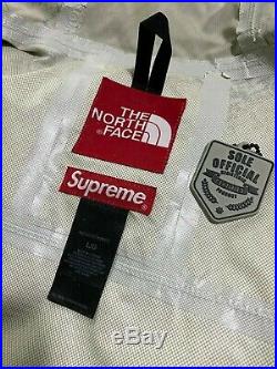 Supreme x The North Face S/S12 Venture Jacket Tan sz L TNF hoodie box logo tee