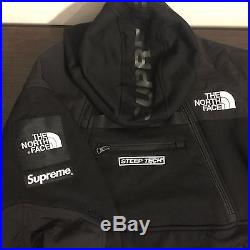 Supreme x The North Face Steep Tech Hoodie Jacket Black large