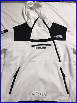 Supreme x The North Face Steep Tech Hoodie White- Size Large