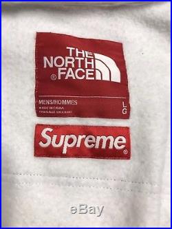 Supreme x The North Face Steep Tech Hoodie White- Size Large