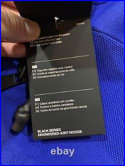 THE NORTH FACE BLACK SERIES ENGINEERED KNIT POPOVER HOODY TNF BLUE Sz L BNwT