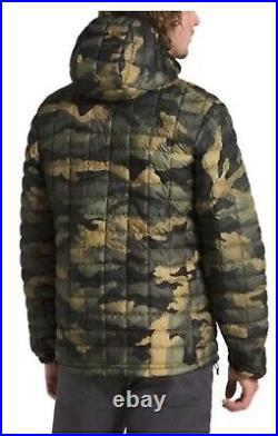THE NORTH FACE Camo THERMOBALL-ECO HOODIE MEN SIZE L AUTHENTIC WITH TAGS