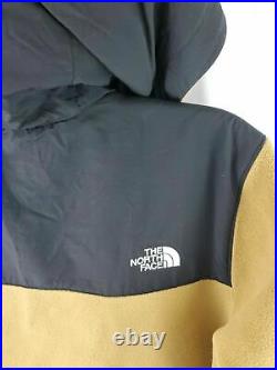 THE NORTH FACE DENALI 2 HOODIE Hood Fleece Jacket NEW WithTAGS British Khaki Black