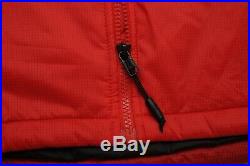 THE NORTH FACE HIMALAYAN LIGHT SYNTH HOODIE RED insulated MEN'S JACKET L