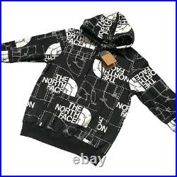 THE NORTH FACE Half Dome All Over Print Logo Pullover Hoodie