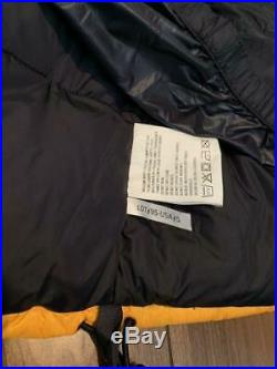 THE NORTH FACE Himalayan Down Jacket GORE-DRYLOFT Hoodie M size Yellow black