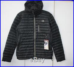 THE NORTH FACE MENS Puff Low Pro Hybrid Jacket Down Black Hoody Hoodie LARGE
