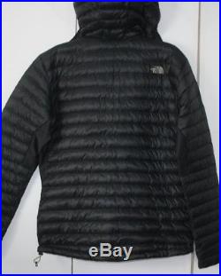 THE NORTH FACE MENS Puff Low Pro Hybrid Jacket Down Black Hoody Hoodie LARGE