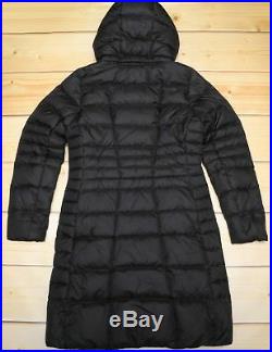 THE NORTH FACE METROPOLIS 2 PARKA BLACK DOWN insulated winter WOMEN'S COAT S