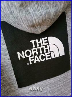 THE NORTH FACE Made in Japan Size L Gray Polyester Men's Hoodie NEW