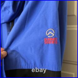 THE NORTH FACE Men' Gore-Tex Summit Series Full Zip Blue Hoodie Jacket Large