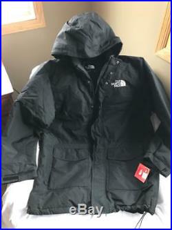 THE NORTH FACE Men's CARNIC JACKET HYVENT INSULATED HOODIE BLK LRG NWT
