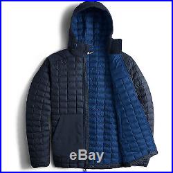 THE NORTH FACE Mens 2017 Snowboard Ski Urban Navy THERMOBALL SNOW HOODIE JACKET