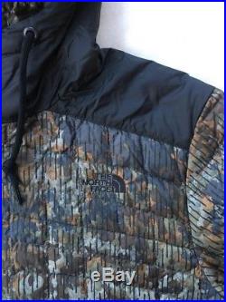 THE NORTH FACE Mens Thermoball Snow Hoodie Jacket Camo Black NWT $220 MEDIUM