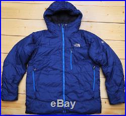 THE NORTH FACE PRISM OPTIMUS HOODIE 700 DOWN warm MEN'S BLUE PUFFER JACKET L
