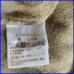 THE NORTH FACE PURPLE LABEL 10oz Sweatshirt Hoodie Khaki Cotton Size S Used