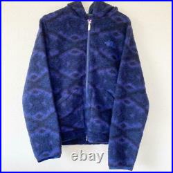 THE NORTH FACE PURPLE LABEL Fleece Hoodie Navy Size M Used From Japan