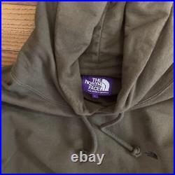 THE NORTH FACE PURPLE LABEL Hoodie Green Size L Men's From Japan