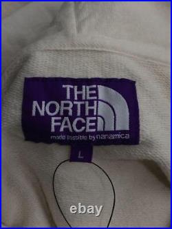 THE NORTH FACE PURPLE LABEL MOUNTAIN SWEAT PARKA Size L beige Pullover USED