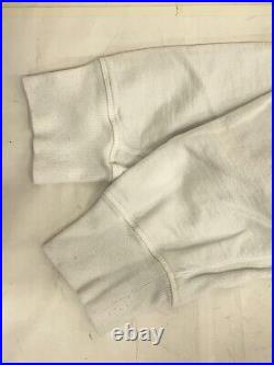 THE NORTH FACE PURPLE LABEL Men's MOUNTAIN SWEATSHIRT size XL Cotton White used