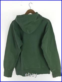 THE NORTH FACE PURPLE LABEL Men's MOUNTAIN SWEAT Hoodie size L Cotton Green used