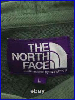 THE NORTH FACE PURPLE LABEL Men's MOUNTAIN SWEAT Hoodie size L Cotton Green used