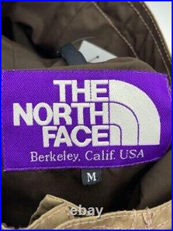 THE NORTH FACE PURPLE LABEL Men's Mountain Hoodie size M Polyester Brown used