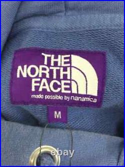 THE NORTH FACE PURPLE LABEL Men's Mountain Sweat Hoodie size M Cotton Blue used