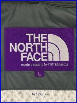 THE NORTH FACE PURPLE LABEL Men's Mountain Wind Hoodie size L Nylon Gray used