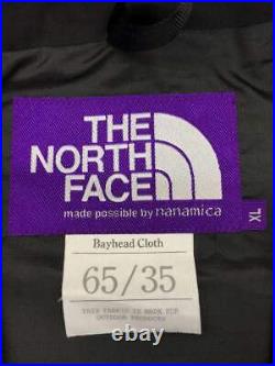 THE NORTH FACE PURPLE LABEL Mountain Hoodie Black Size XL Polyester used