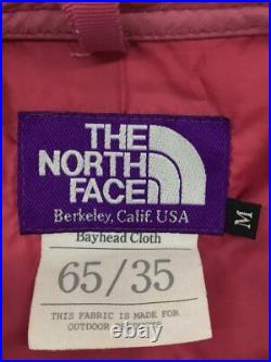 THE NORTH FACE PURPLE LABEL Mountain Hoodie size M Polyester Pink used
