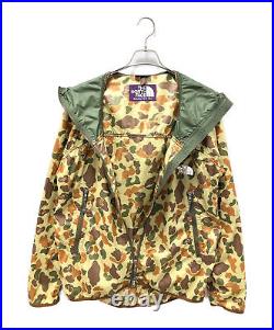 THE NORTH FACE PURPLE LABEL Mountain parka camouflage pattern SIZE L Men's USED