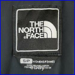 THE NORTH FACE Size Small Womens Goose Down HyVent Hooded Black Jacket Parka