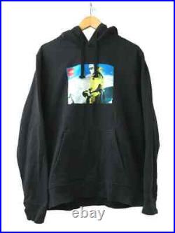 THE NORTH FACE Supreme EXPEDITION PULLOVER Hoodie black L Used