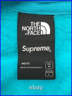 THE NORTH FACE Supreme Hoodie cotton blue M Used
