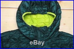 THE NORTH FACE THERMOBALL HOODIE lightweight MEN'S GARDEN GREEN JACKET L