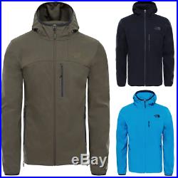 THE NORTH FACE TNF Nimble Outdoor Hiking Hoodie SoftShell Jacket Hooded Mens New