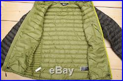 THE NORTH FACE TONNERRO HOODIE 700 DOWN insulated MEN'S GREEN JACKET size S