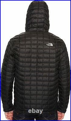THE NORTH FACE Thermoball Mens XL Hoodie Puffer Jacket/Coat/Parka Black NEW $220