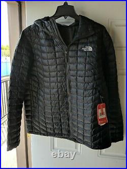 THE NORTH FACE Thermoball Mens XL Hoodie Puffer Jacket/Coat/Parka Black NEW $220