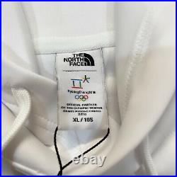 THE NORTH FACE White Label Collection PyeongChang 2018 Pullover Hoodie Size XL