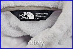 THE North face white terry cloth Jacket hoodie Size Large On Sale